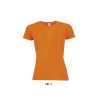 T-SHIRT SPORTY DONNA SUBLIMATICA G/COLLO SOL'S