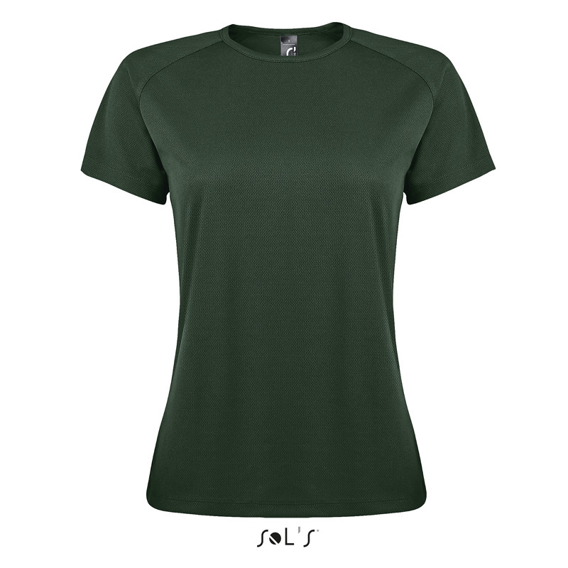 T-SHIRT SPORTY DONNA SUBLIMATICA G/COLLO SOL'S