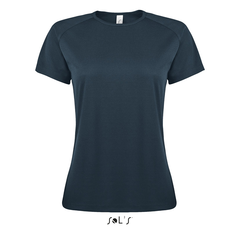 T-SHIRT SPORTY DONNA SUBLIMATICA G/COLLO SOL'S