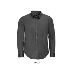 CAMICIA BLAKE MEN UOMO M/LUNGA STRETCH SOL'S