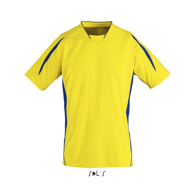 T-SHIRT MARACANA 2 SSL ADULTO M/CORTA C/INSERTI SOL'S