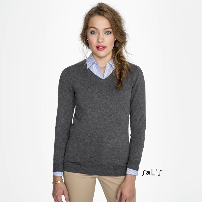 PULLOVER GLORY WOMEN COLLO A "V" SOL'S