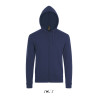 FELPA STONE UNISEX C/CAPPUCCIO ZIP INTERA SOL'S