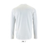 T-SHIRT IMPERIAL LSL MEN UOMO BIANCO M/LUNGA G/COLLO SOL'S