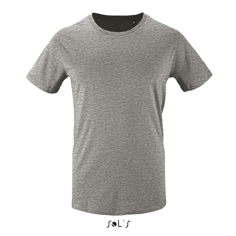 T-SHIRT MILO MEN UOMO ORGANIC 155GR M/CORTA G/COLLO SOL'S