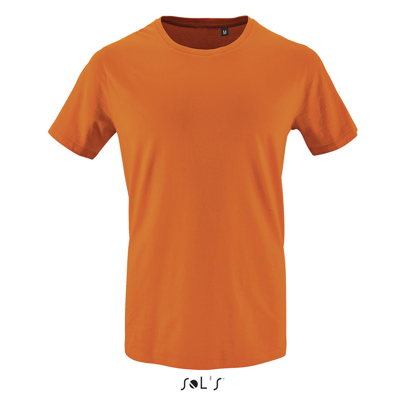 T-SHIRT MILO MEN UOMO ORGANIC 155GR M/CORTA G/COLLO SOL'S