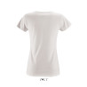 T-SHIRT MILO WOMEN DONNA BIANCO ORGANIC 155GR M/CORTA G/COLLO SOL'S