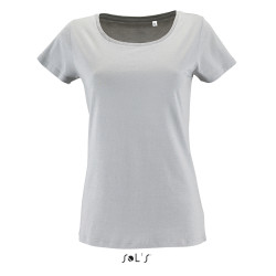 T-SHIRT MILO WOMEN DONNA ORGANIC 155GR M/CORTA G/COLLO SOL'S