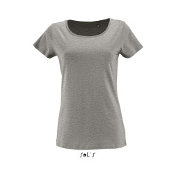 T-SHIRT MILO WOMEN DONNA ORGANIC 155GR M/CORTA G/COLLO SOL'S