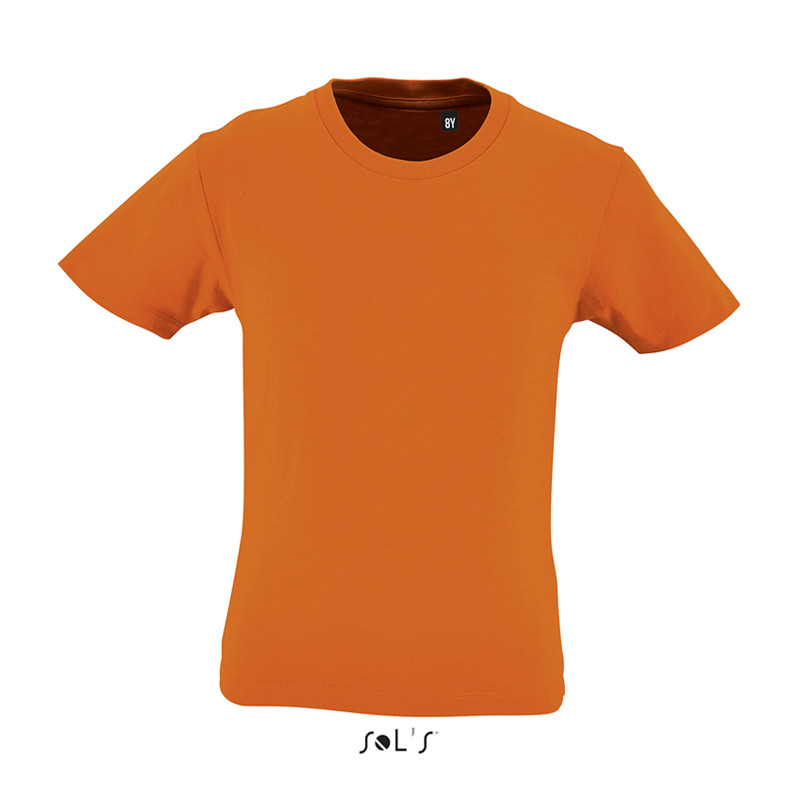 T-SHIRT MILO KIDS BAMBINO ORGANIC 155 M/CORTA G/COLLO SOL'S