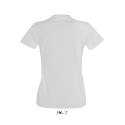 T-SHIRT IMPERIAL FIT W. BIANCA DONNA G/COLLO M/CORTA 190GR SOL'S