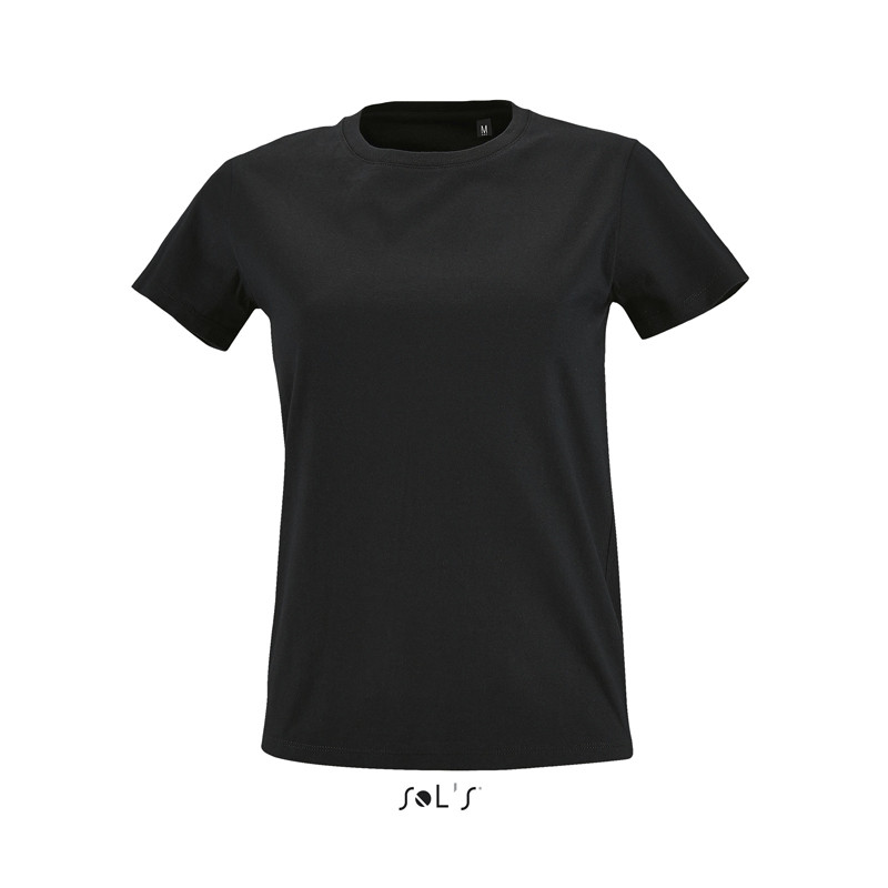 T-SHIRT IMPERIAL FIT W. DONNA G/COLLO M/CORTA 190GR SOL'S