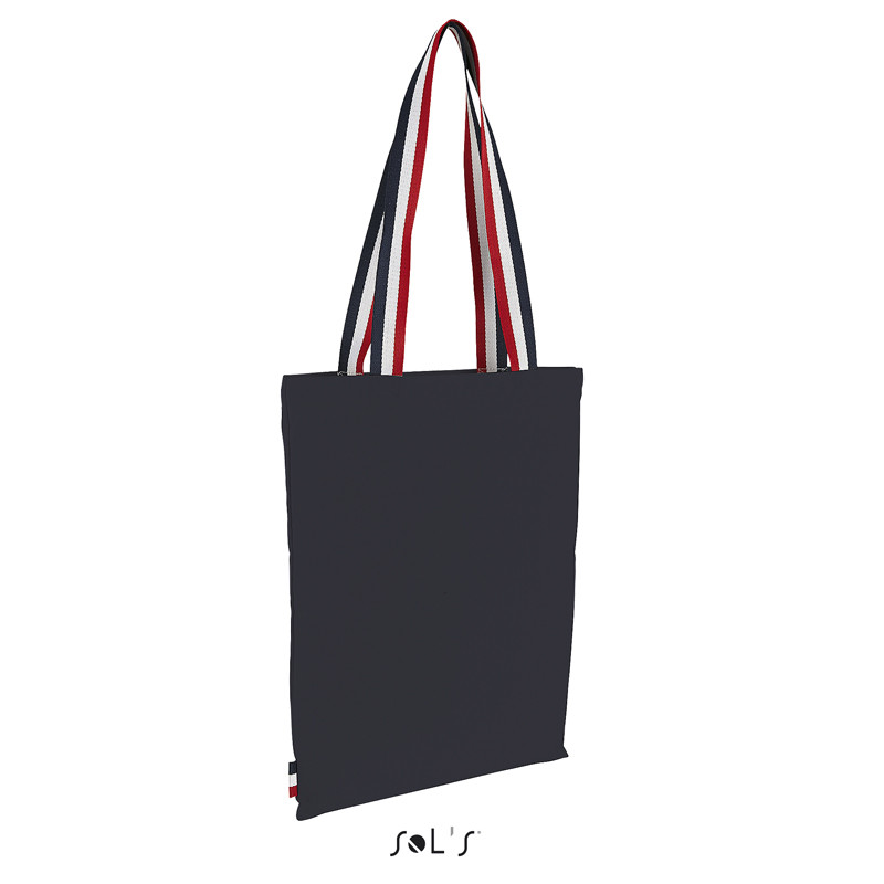 BORSA SHOPP. ETOILE CANVAS M/RIGATI 37X42 CM SOL'S