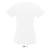 T-SHIRT IMPERIAL V W. BIANCA DONNA SCOLLO A "V" M/CORTA 190GR SOL'S