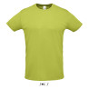 T-SHIRT SPRINT COLORATA UNISEX M/C GIROCOLLO SOL'S