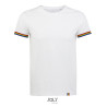 T-SHIRT RAINBOW MAN  BIANCO 155GR M/CORTA G/COLLO SOL'S