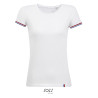 T-SHIRT RAINBOW WOMEN DONNA BIANCO  155GR M/CORTA G/COLLO SOL'S