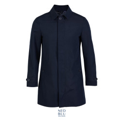 TRENCH ALFRED UOMO 100% POLIESTERENEO BLU