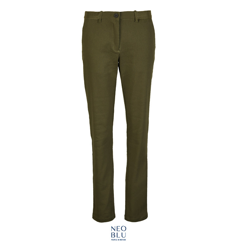 PANTALONE CHINO GUSTAVE WOMAN IN TWILL 335 NEOBLU