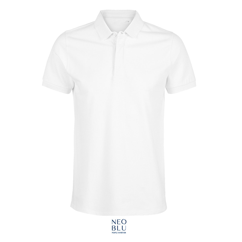 POLO OWEN MEN M/CORTA PIQUE' 215 CON ABBOTTONATURA NASCOSTA NEOBLU