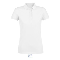 POLO OWEN WOMEN M/CORTA PIQUE' 215 CON ABBOTTONATURA NASCOSTA NEOBLU