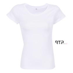 T-SHIRT TEMPO 185 WOMEN BIANCA RTP APPAREL