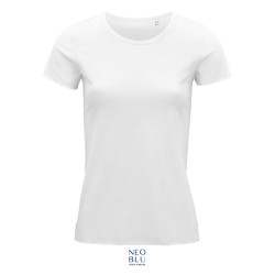 T-SHIRT LEONARD WOMEN G/COLLO M/CORTA JERSEY 120 CARBON PEACH NEOBLU