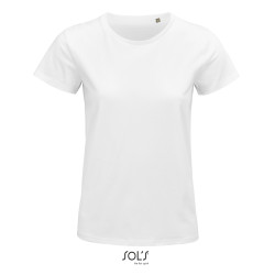 T-SHIRT PIONEER BIANCA WOMEN G/COLLO JERSEY 175 M/CORTA SOL'S