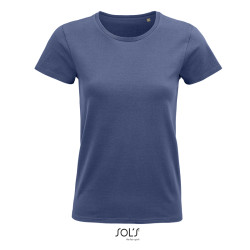 T-SHIRT PIONEER COLORATA DONNA G/COLLO JERSEY 175 M/CORTA SOL'S