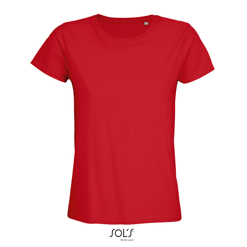 T-SHIRT PIONEER COLORATA DONNA G/COLLO JERSEY 175 M/CORTA SOL'S