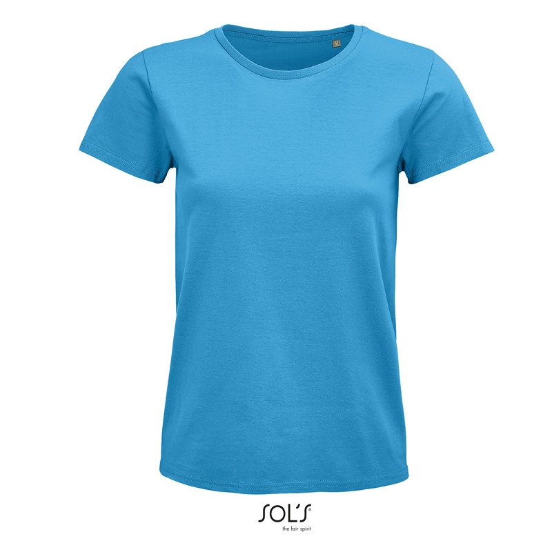 T-SHIRT PIONEER COLORATA DONNA G/COLLO JERSEY 175 M/CORTA SOL'S