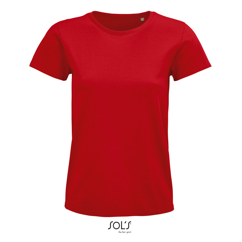 T-SHIRT PIONEER COLORATA DONNA G/COLLO JERSEY 175 M/CORTA SOL'S