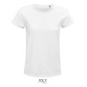 T-SHIRT CRUSADER BIANCA WOMEN G/COLLO M/CORTA SOL'S