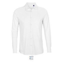 CAMICIA BASILE MAN NEO BLU PIQUE' 190