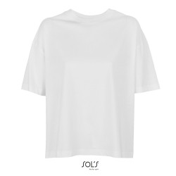 T-SHIRT BOXY WOMAN BIANCO...