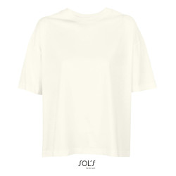 T-SHIRT BOXY WOMAN COLORATA G/COLLO M/CORTA SOL'S