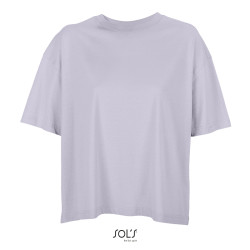 T-SHIRT BOXY WOMAN COLORATA G/COLLO M/CORTA SOL'S