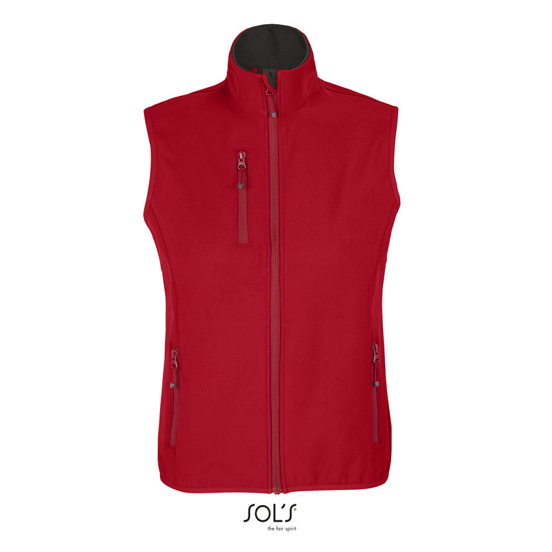 GILET FALCON BW WOMAN ZIP INTERA SOL'S