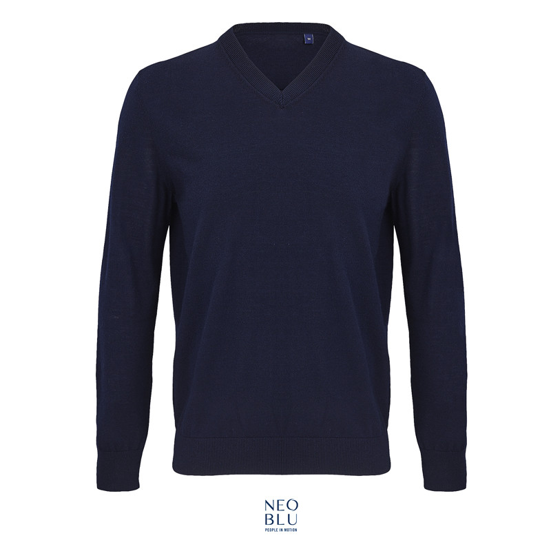 PULLOVER SULLIVANMEN COLLO "V"NEOBLU