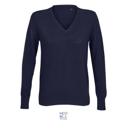 PULLOVER SULLIVANWOMEN COLLO "V"NEOBLU