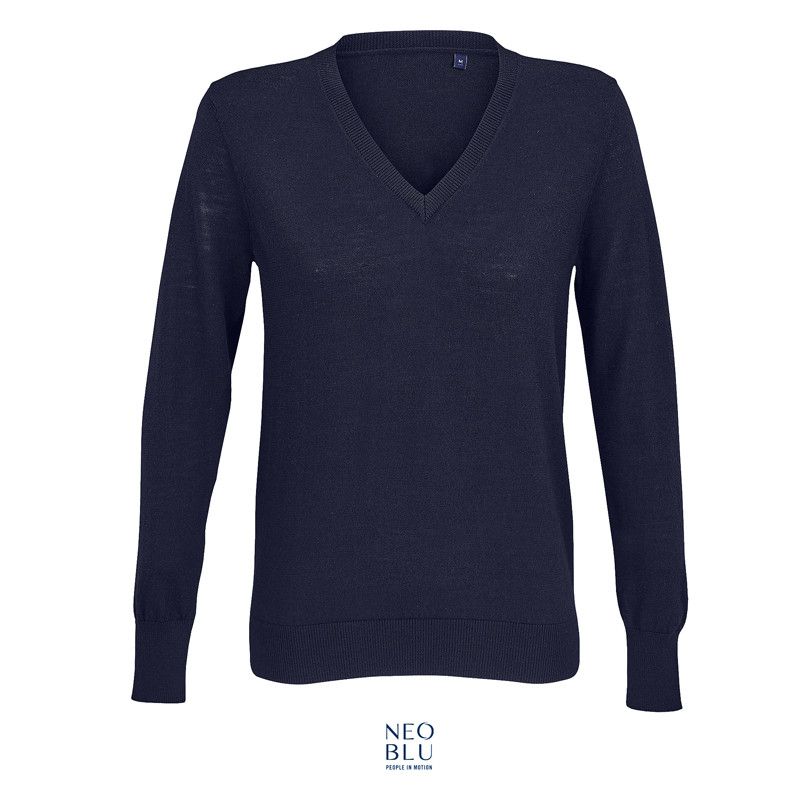 PULLOVER SULLIVANWOMEN COLLO "V"NEOBLU