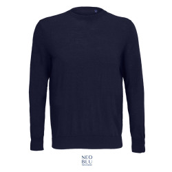 PULLOVER STUARTMEN GIROCOLLO NEOBLU