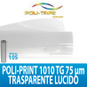 PVC ADES. PP1010 POL. TRASP. LUCIDO 75MIC 50MTL POLITAPE H105