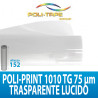 PVC ADES. PP1010 POL. TRASP. LUCIDO 75MIC 50MTL POLITAPE H152