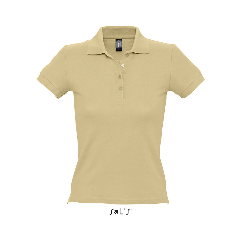 POLO PEOPLE DONNA 210GR M/CORTA SOL'S