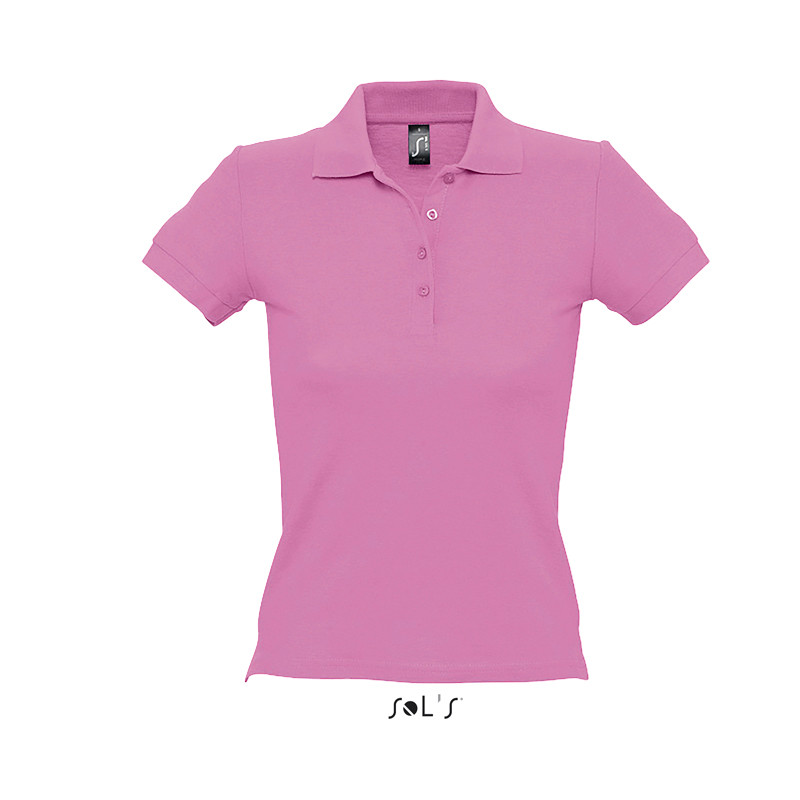 POLO PEOPLE DONNA 210GR M/CORTA SOL'S