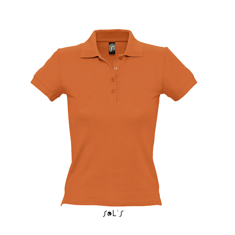 POLO PEOPLE DONNA 210GR M/CORTA SOL'S