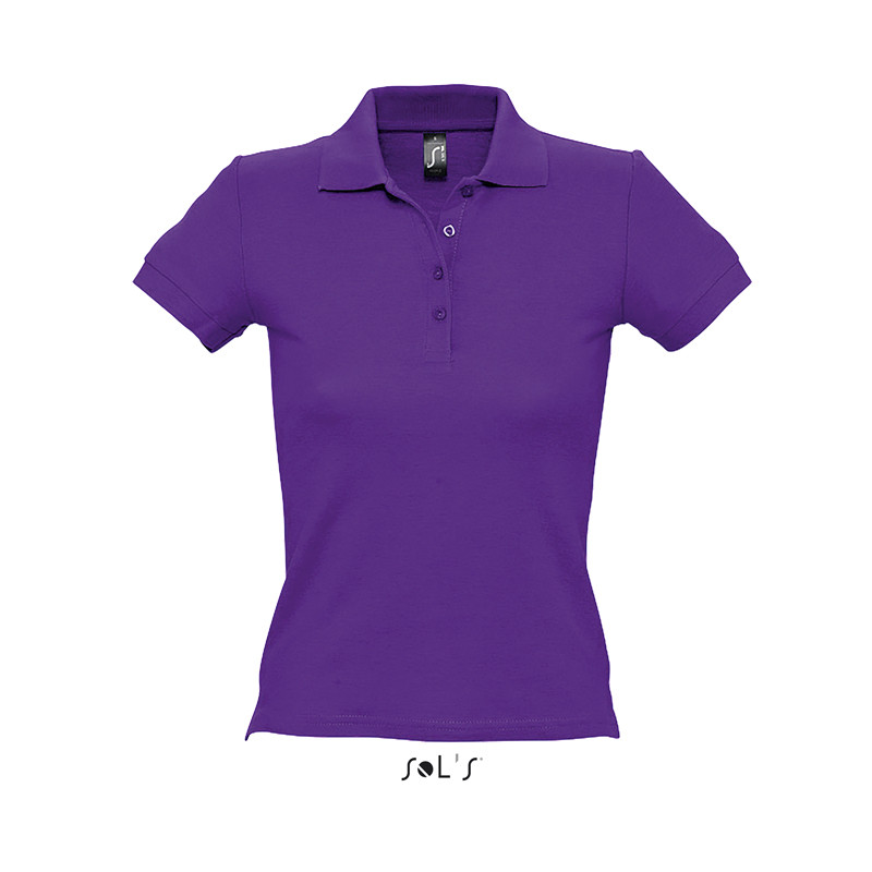 POLO PEOPLE DONNA 210GR M/CORTA SOL'S