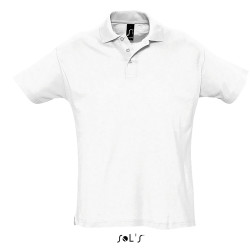 POLO SUMMER II UOMO BIANCO M/CORTA 170 GR SOL'S