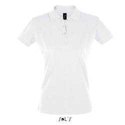 POLO PERFECT WOMEN DONNA BIANCO M/CORTA 180 GR SOL'S